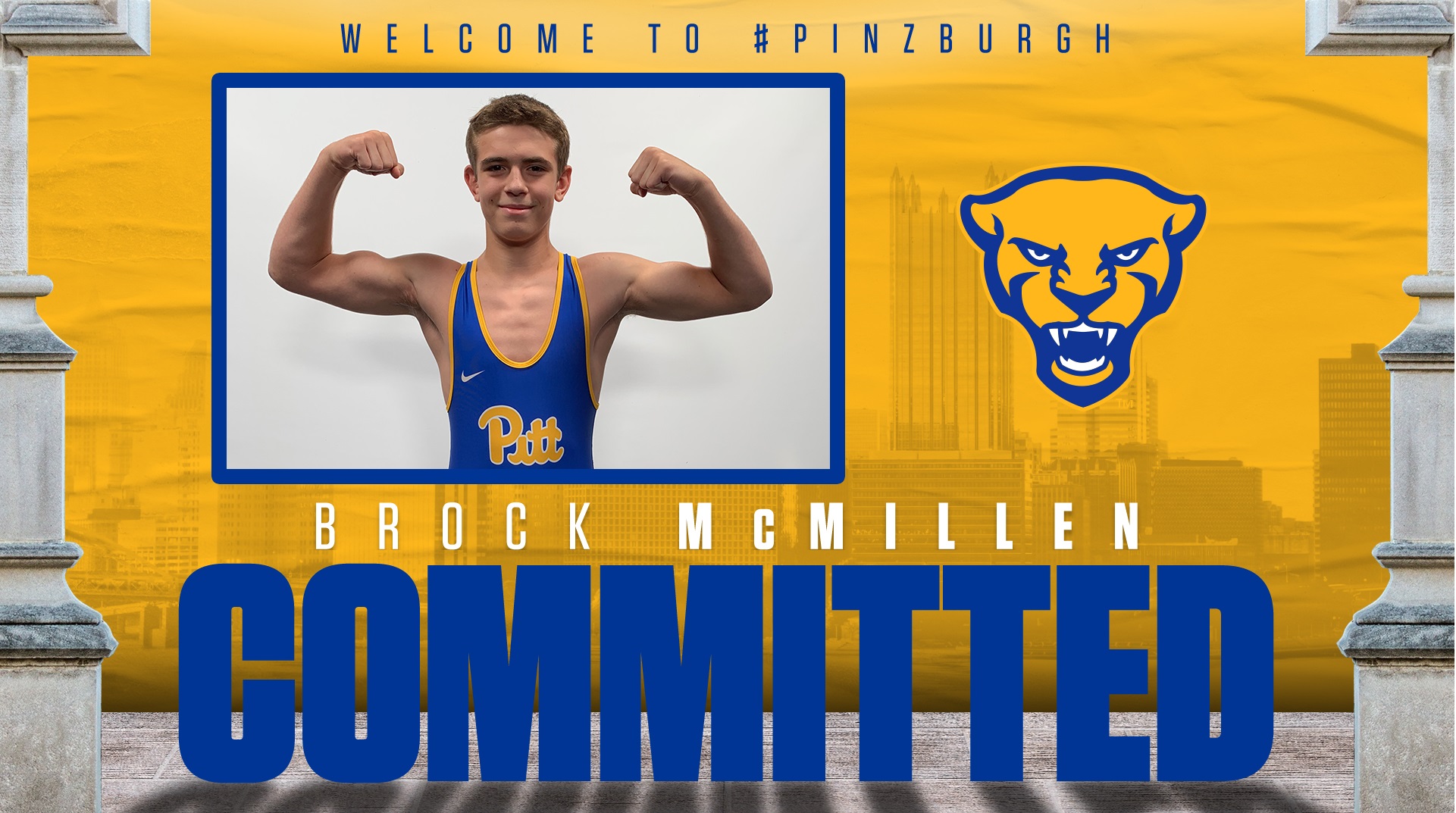 Pitt Wrestling Signs Five Future Panthers from Class of 2021 Brock McMillen NLI