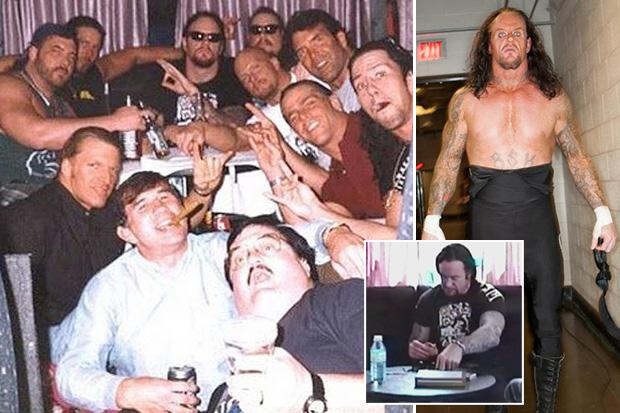 The amazing pictures that reveal why WWE legend The Undertaker had BSK tattooed onto his stomach