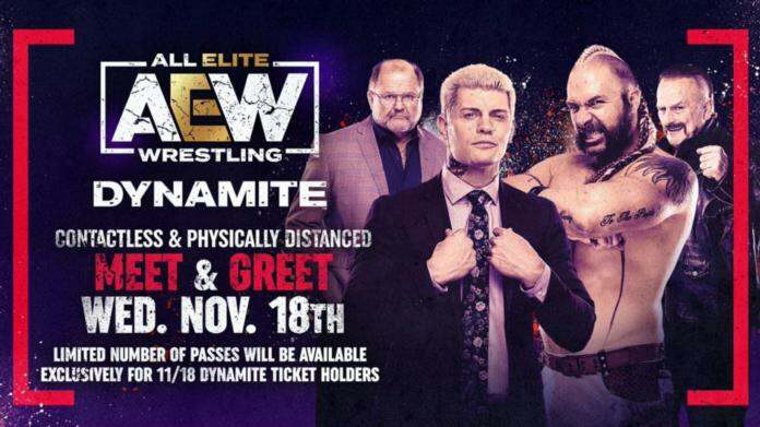 AEW Announces Meet & Greet For Wednesday