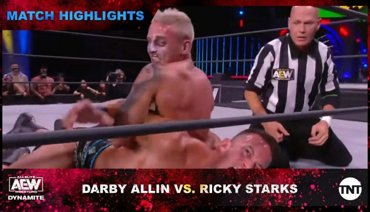 AEW Star Ricky Starks Auctioning Off Signed "Darby Allin Bodybag" For Charity