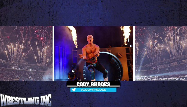 Cody Says He Will Not Use "Cody Rhodes" Name In Pro Wrestling