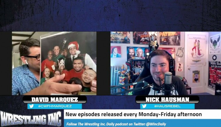 David Marquez On Today's Pro Wrestlers: "That Imagination Is Gone, The Make-Believe Is Gone"