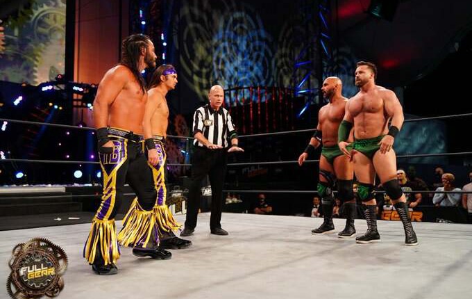 Harwood Issues Statement On Full Gear Match With Young Bucks