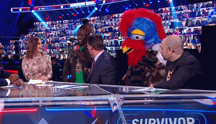 Identity of the Gobbledy Gooker, backstage notes from WWE Survivor Series