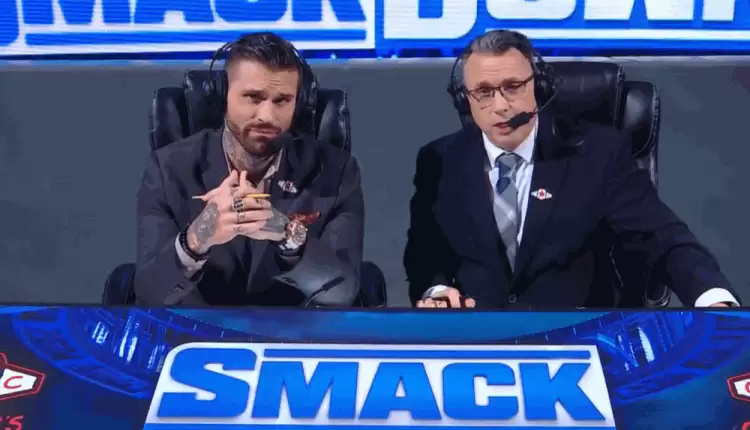 Michael Cole on what it's like to have Vince McMahon in his ear during WWE shows, praise for The Undertaker and Corey Graves
