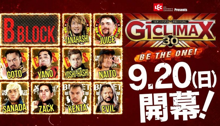 NJPW G1 Climax 30 Results (Night 2): Tetsuya Naito Vs. Hiroshi Tanahashi