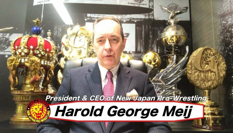 NJPW President Harold Meij Resigns