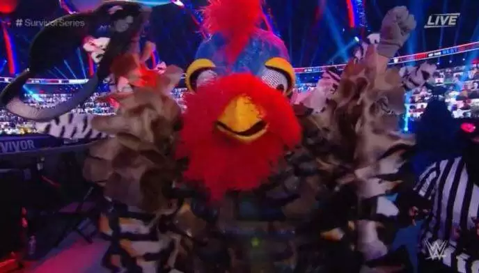 The Gobbledy Gooker Wins The WWE 24/7 Title (Video)