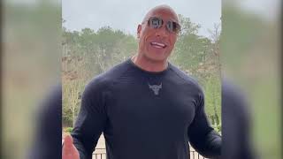 The Rock Hypes "Young Rock" Series On NBC After Production Begins In Australia (Photos)