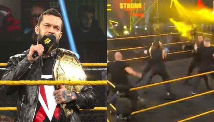 The Undisputed Era returned to WWE NXT to help Finn Balor