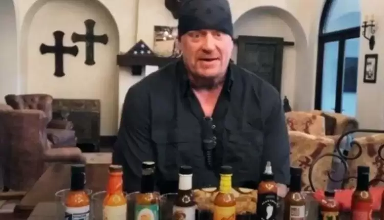 WATCH: The Undertaker takes part in spicy wings challenge during Hot Ones appearance