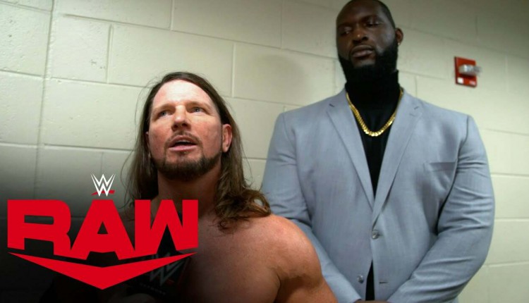 WWE Now Using "Omos" As Ring Name For AJ Styles' Bodyguard