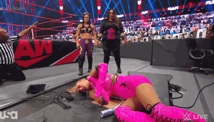 WWE Raw: Nia Jax put Lana through a table again
