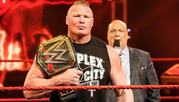 WWE has abandoned the Brock Lesnar trademark