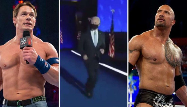WWE news: Joe Biden entrance turned into comical viral meme by wrestling fans
