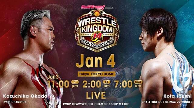 Watch NJPW Wrestle Kingdom 14 PPV 2020 Day 1 Full Show Online Free
