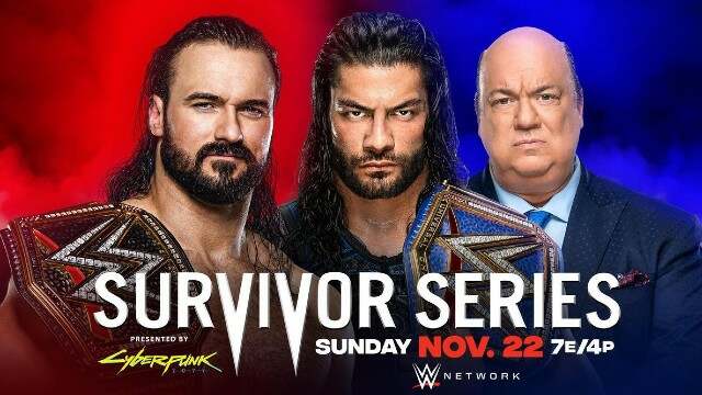 Watch Survivor Series 2020 PPV 11/22/2020 Full Show Online Free