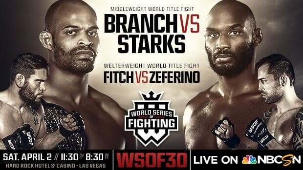 Watch World Series of Fighting 30 Full Show Online Free