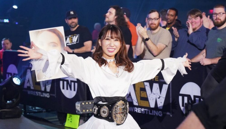 AEW’s Riho has finished up with Stardom