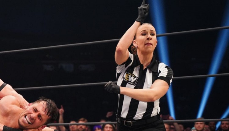 Aubrey Edwards to auction AEW Games referee shirt to benefit Code.org