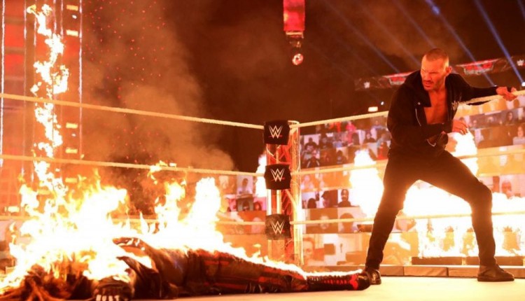 Bray Wyatt comments after being set on fire by Randy Orton at WWE TLC
