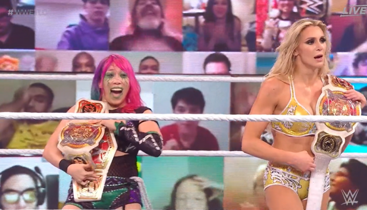 Charlotte Flair and Asuka win WWE Women's Tag Team Titles at TLC PPV