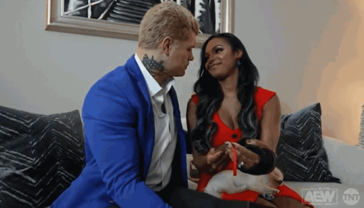 Cody and Brandy Rhodes are expecting their first child