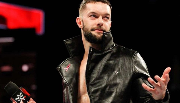 Finn Balor suffered a minor injury before he broke his jaw