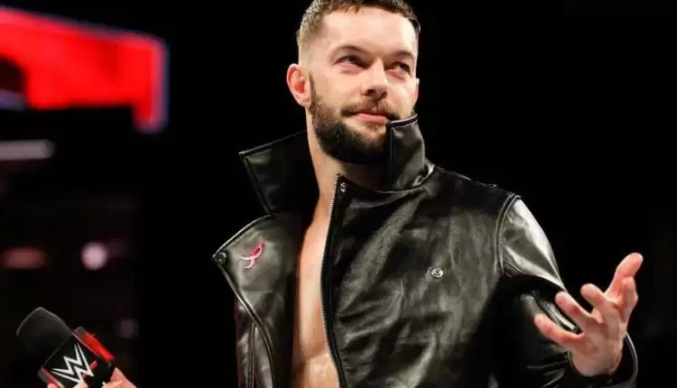 Finn Balor suffered a minor injury before he broke his jaw