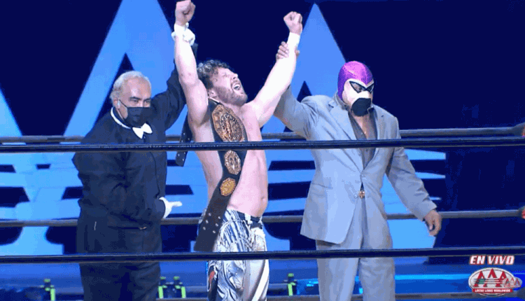 Kenny Omega retains AAA Mega Championship at Triplemania XXVIII