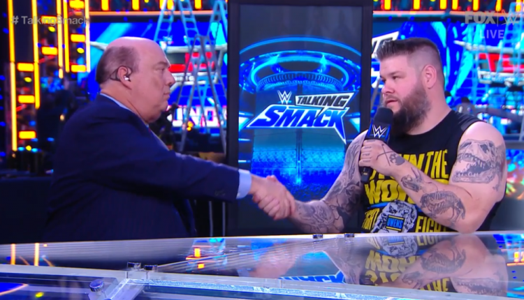 Kevin Owens asks Paul Heyman to call him after he wins the Universal Title at WWE TLC