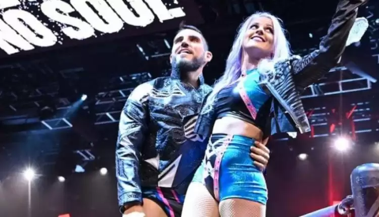 PHOTO: Candice LeRae sports brace, Johnny Gargano gets stitches following NXT TakeOver