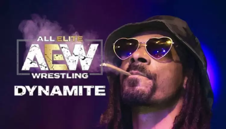Snoop Dogg announced for AEW Dynamite, card for next week's show