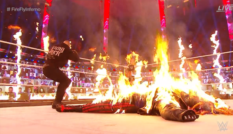 WWE TLC results: Randy Orton set "The Fiend" Bray Wyatt on fire