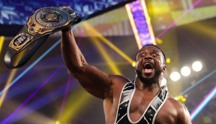 Xavier Woods congratulates Big E on IC Title win