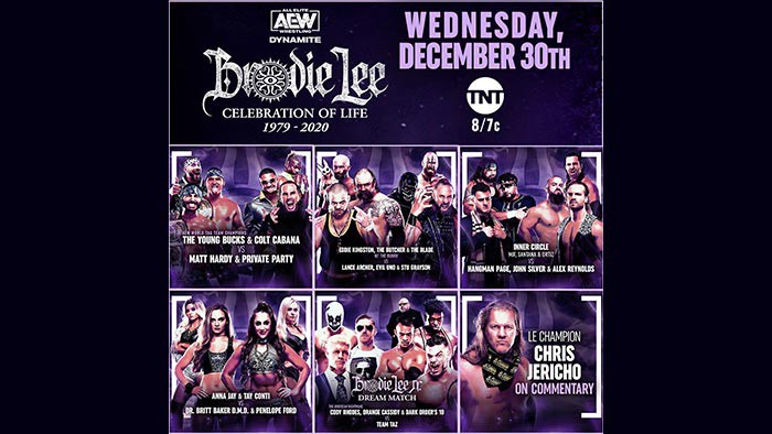 Brodie Lee Tribute show on this week’s Dynamite