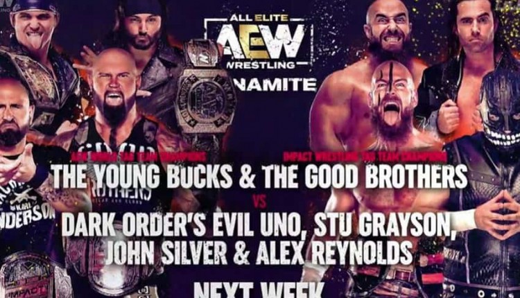 Young Bucks and Good Brother teaming together next week