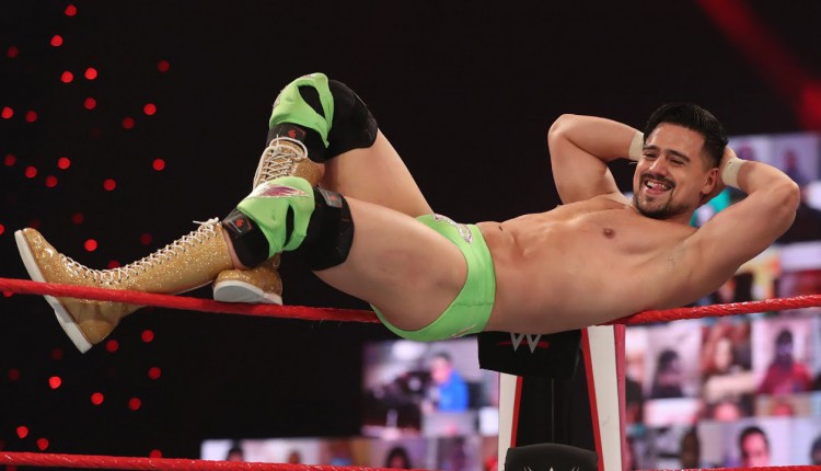 Video: Angel Garza wins the WWE 24/7 Title at TikTok New Year's Eve Party