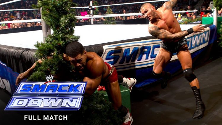 FULL MATCH – Randy Orton vs. David Otunga – Miracle on 34th Street Fight: SmackDown, Nov. 29, 2011