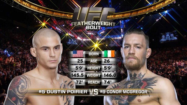 UFC 257 Free Fight: Conor McGregor vs Dustin Poirier 1