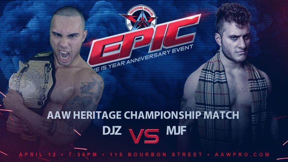 Watch AAW EPIC: The 15 Year Anniversary Show 4/12/2019 Full Show Online Free