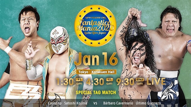 Watch NJPW CMLL Fantastica Mania 2020 Day 2 Full Show Online Free