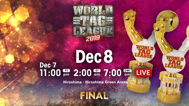 Watch NJPW World Tag League 2019 Final 12/8/2019 Full Show Online Free