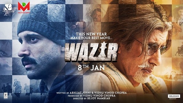 Watch Wazir Official Trailer Online Free ft. Amitabh Bachchan & Farhan Akhtar