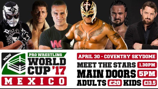 Watch WCPW Pro Wrestling World Cup Mexican Qualifying Round 4/30/2017 Online Free