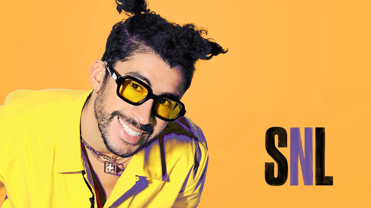 WWE 24/7 Champion Bad Bunny performs on last night’s Saturday Night Live