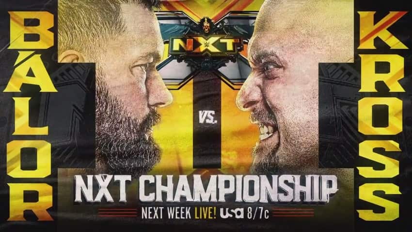 WWE NXT announces huge lineup for next week