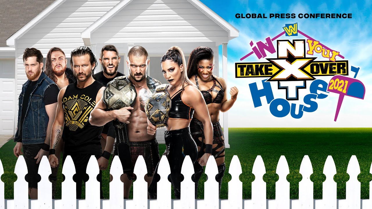 NXT TakeOver: In Your House Global Press Conference from earlier today