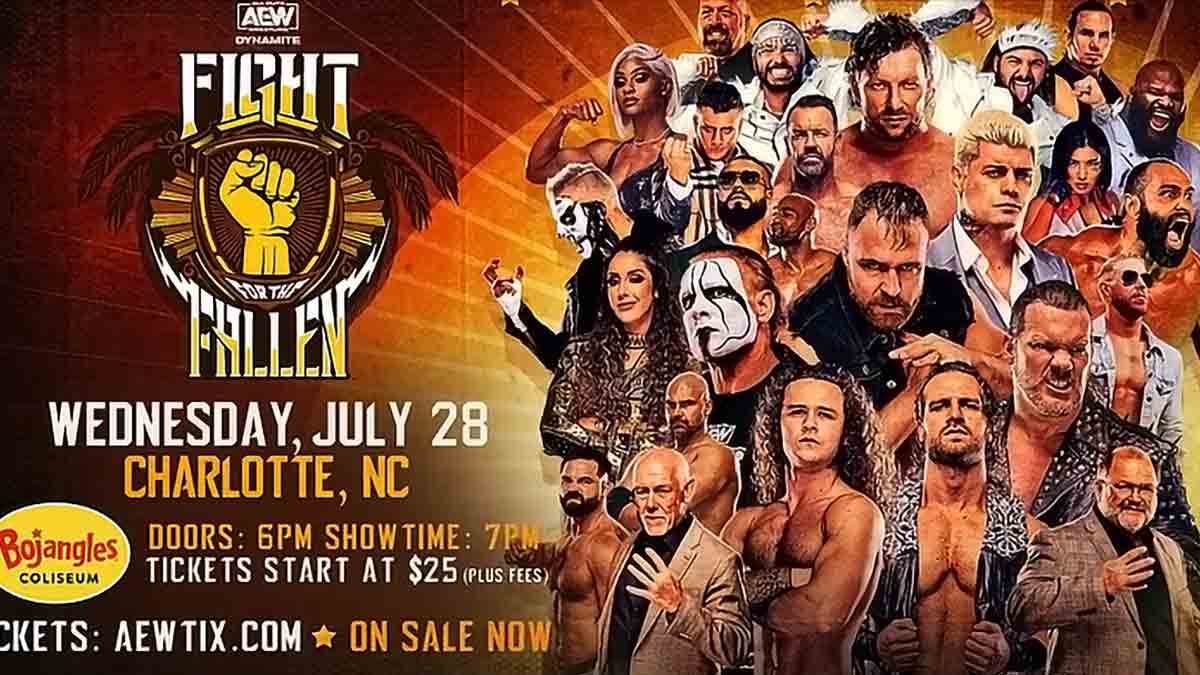 Watch AEW Fight For The Fallen 7/28/2021 Full Show Online Free