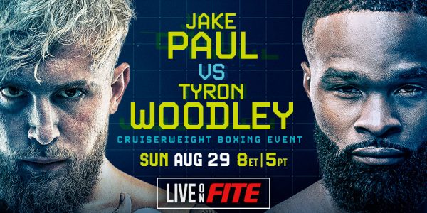 Watch Boxing: Jake Paul vs. Tyron Woodley 8/29/2021 Full Show Online Free